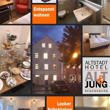 רגנסבורג Altstadthotel Alt & Jung מראה חיצוני תמונה