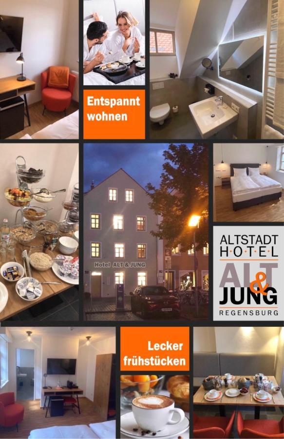 רגנסבורג Altstadthotel Alt & Jung מראה חיצוני תמונה